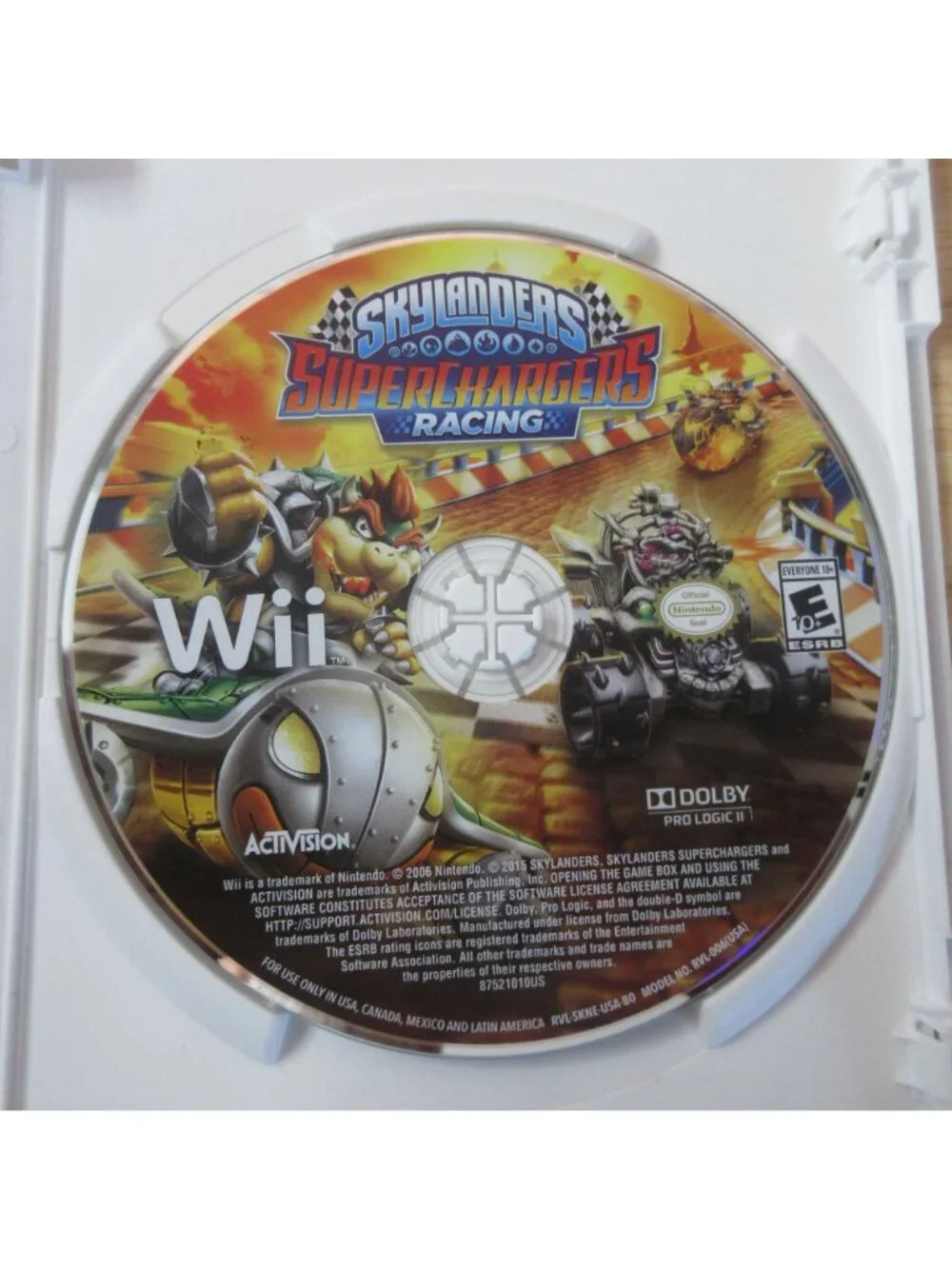Wii Bundle 2 Video Games - Infinity & Skylanders Superchargers Racing